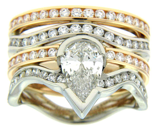 gold diamond ring