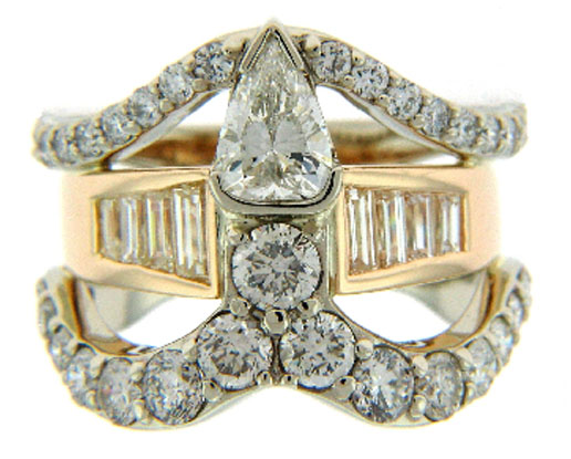 gold diamond ring